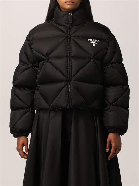 womens prada rain jacket|prada women's down coat.